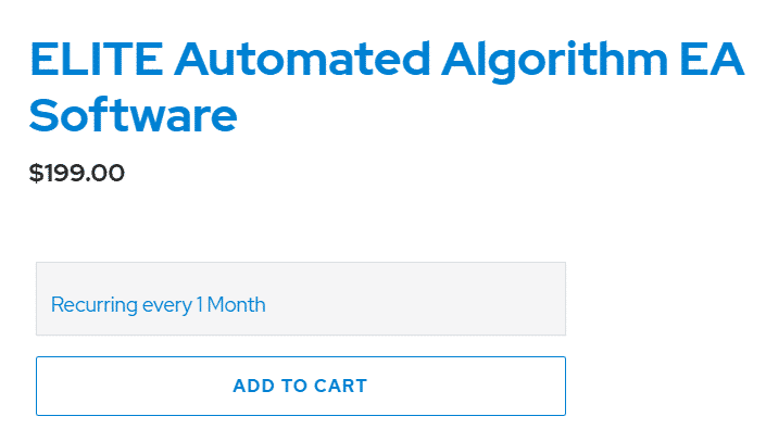 ELITE Automated Algorithm EA Price