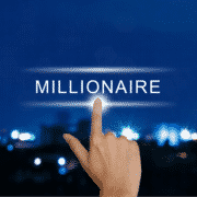 lettering "Millionaire"