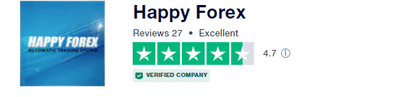 Positive reviews for Happy Forex company on the Trustpilot site